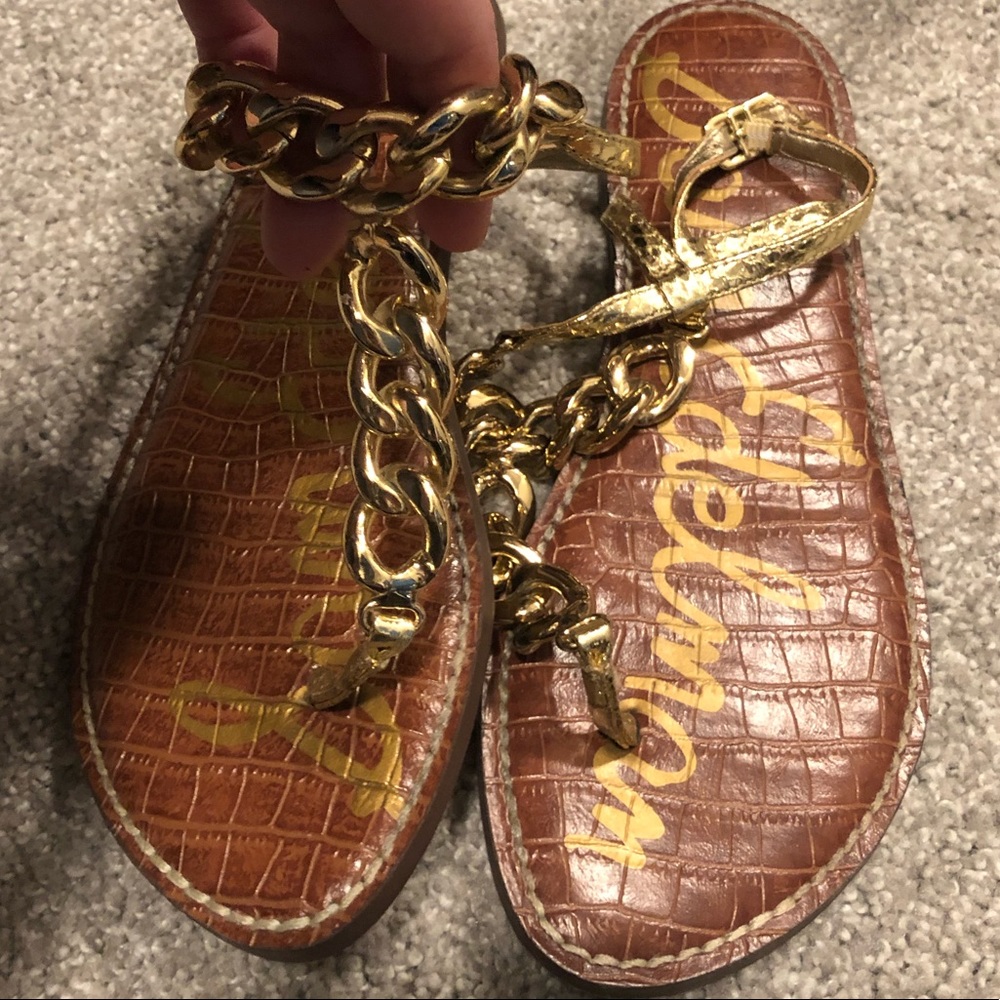 Chain sandals